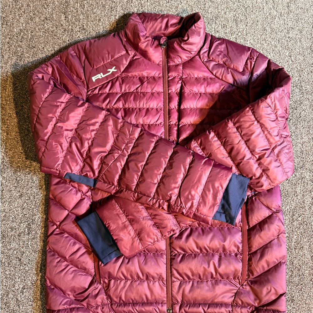Ralph Lauren RLX Burgundy Jacket medium NWOT